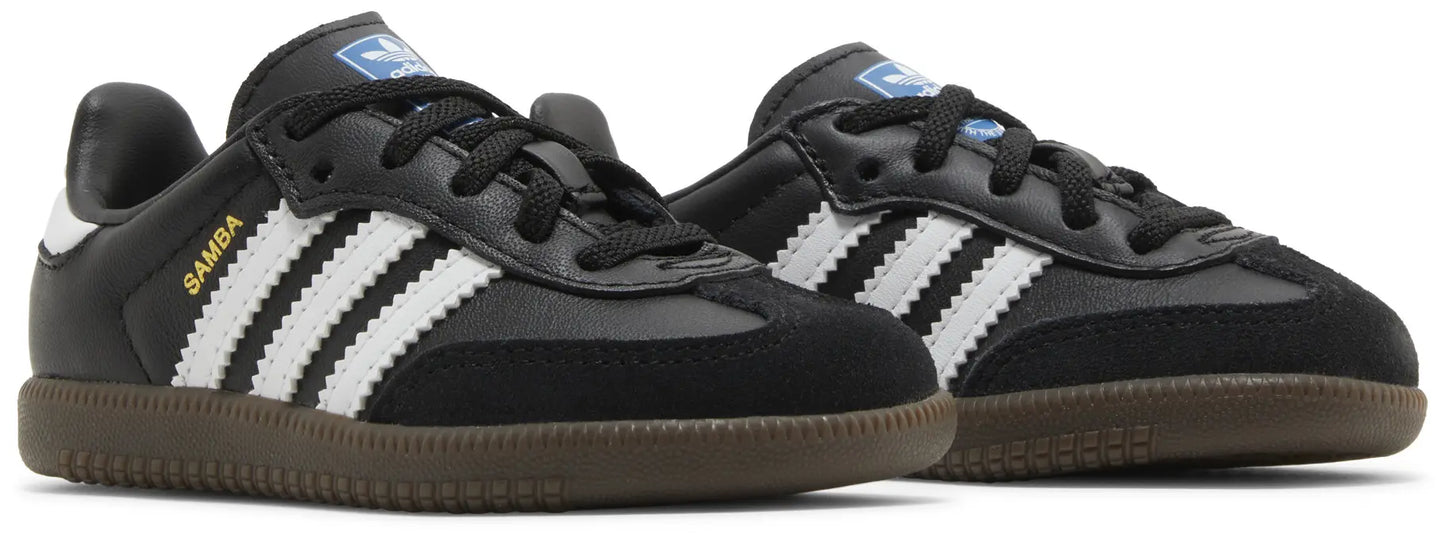 adidas Samba OG Core Black Cloud White Gum (TD)