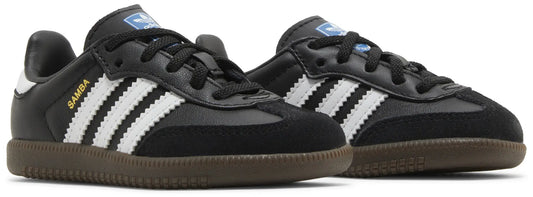 adidas Samba OG Core Black Cloud White Gum (TD)