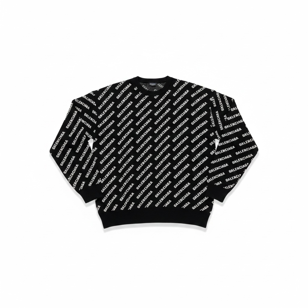 Balenciaga pull monogram