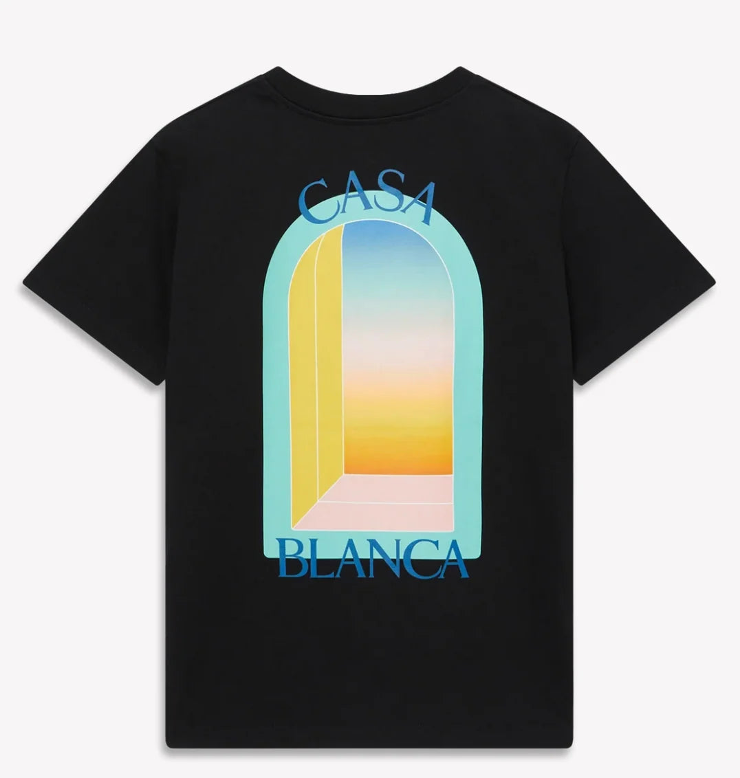 T-shirt Casablanca L'Arche Colorée Black