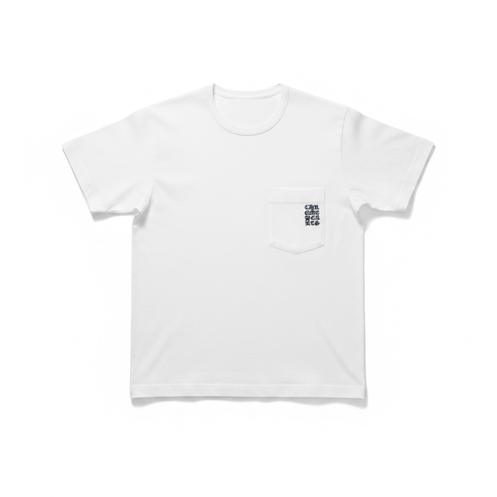 Chrom Heart t-shirt brodé Stadium White