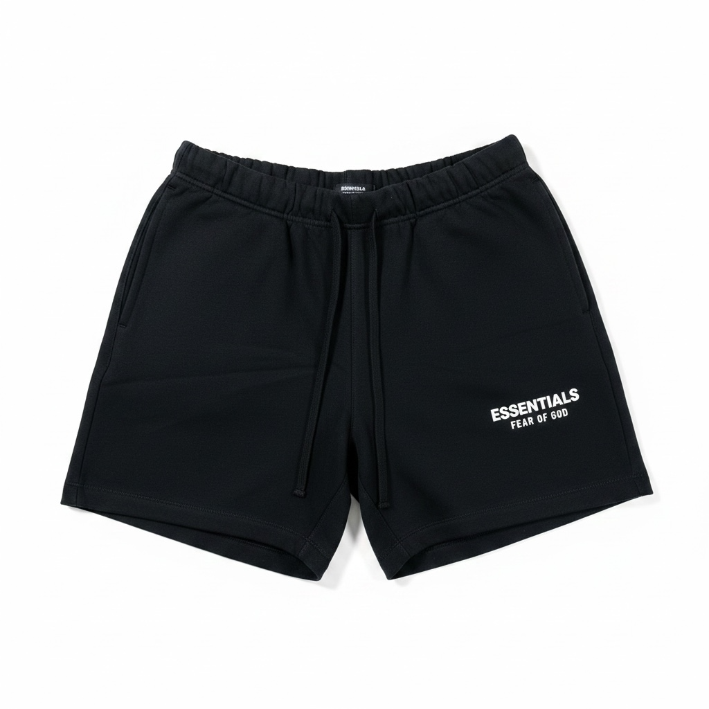 Essentials short noir et blanc