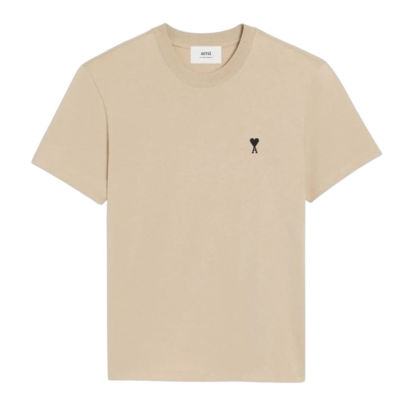 T-shirt Beige Ami De Coeur Noir