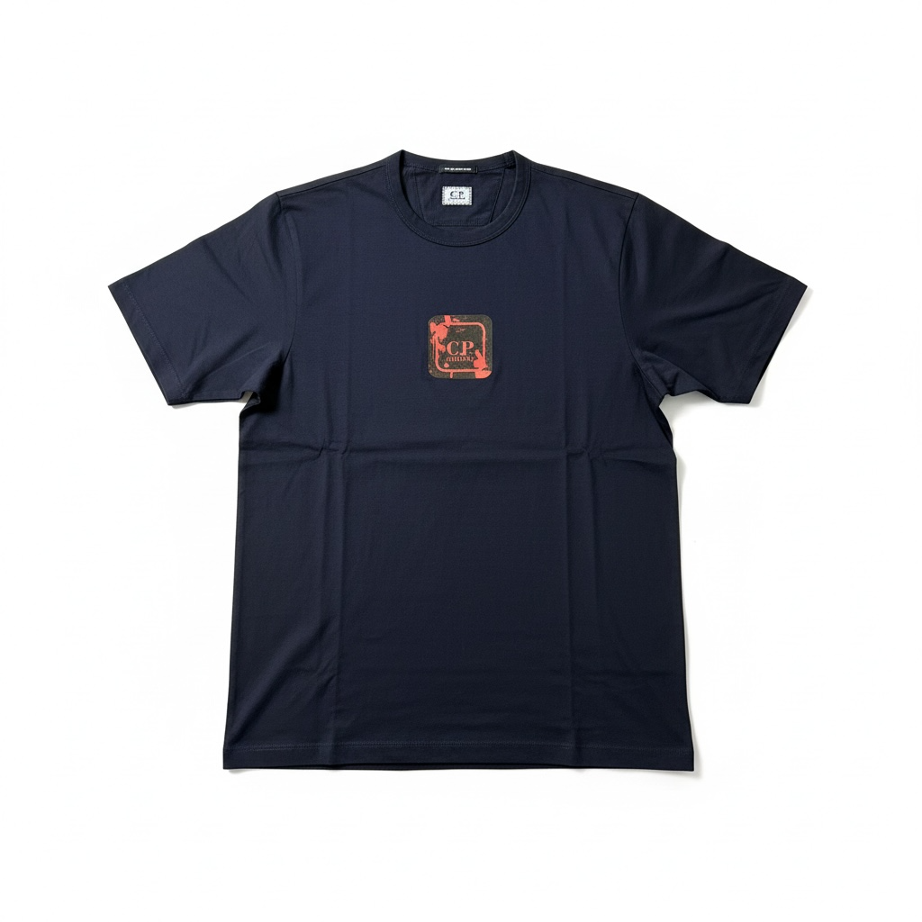 T-shirt bleu CP Company