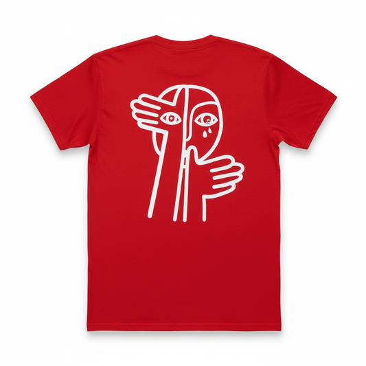 T-shirt Rouge Quartier Sud