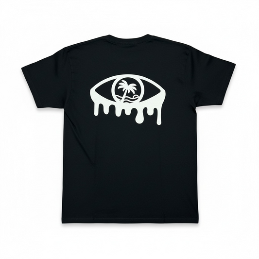 T-shirt noir oeil dans le dos Quartier Sud