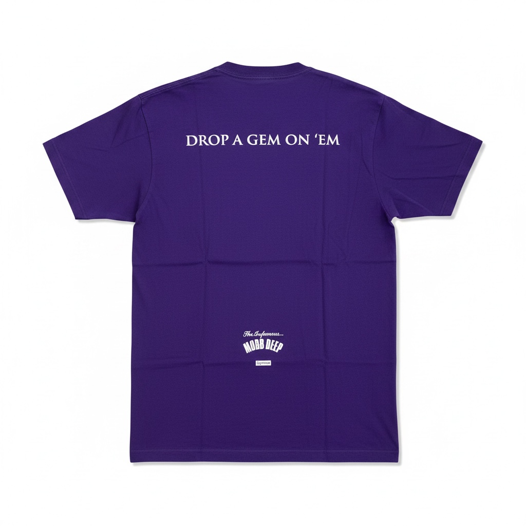 T-shirt Supreme Mobb Deep dragon violet