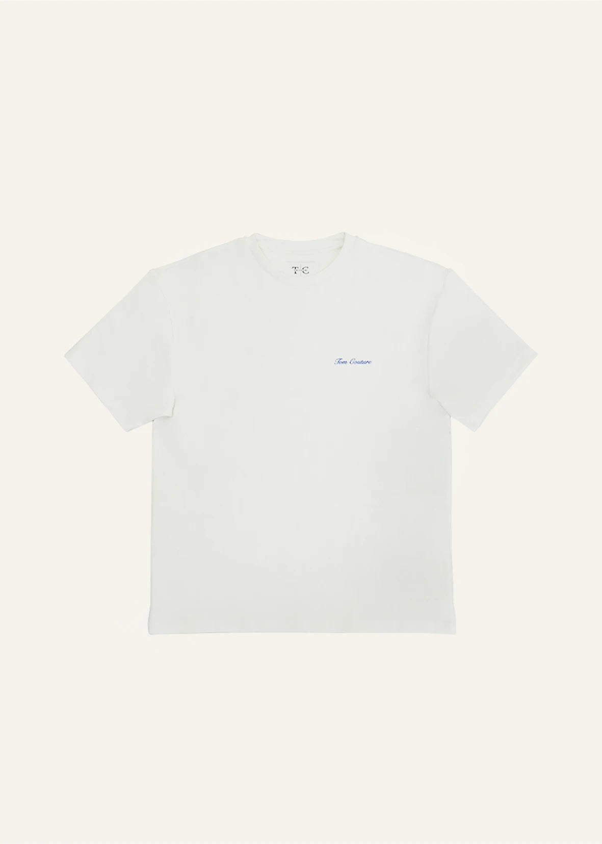 T SHIRT ST-TROPEZ BLANC Tom Couture