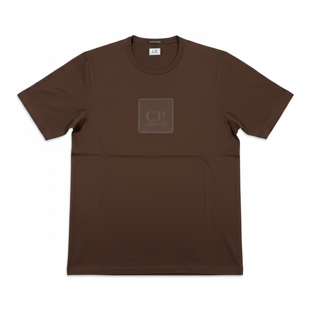 T-shirt marron CP Company