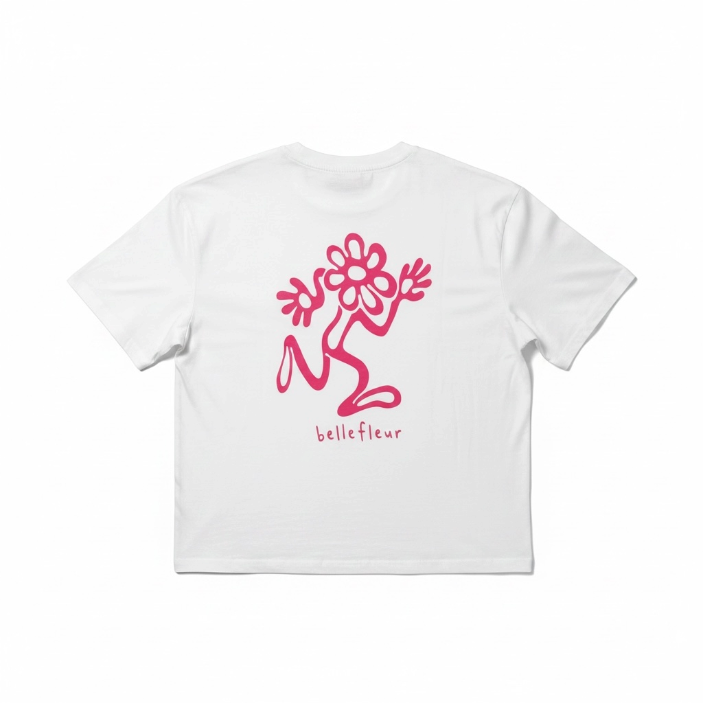 T-shirt BelleFleur Rose