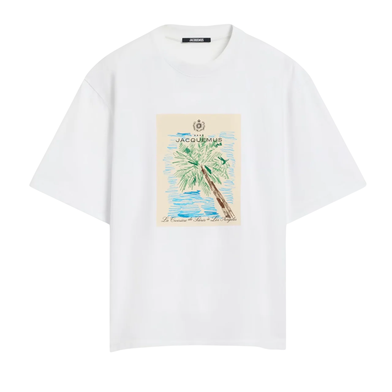 LE T-SHIRT MARINO BLANC JACQUEMUS