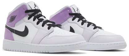Air Jordan 1 Mid GS 'Barely Grape'