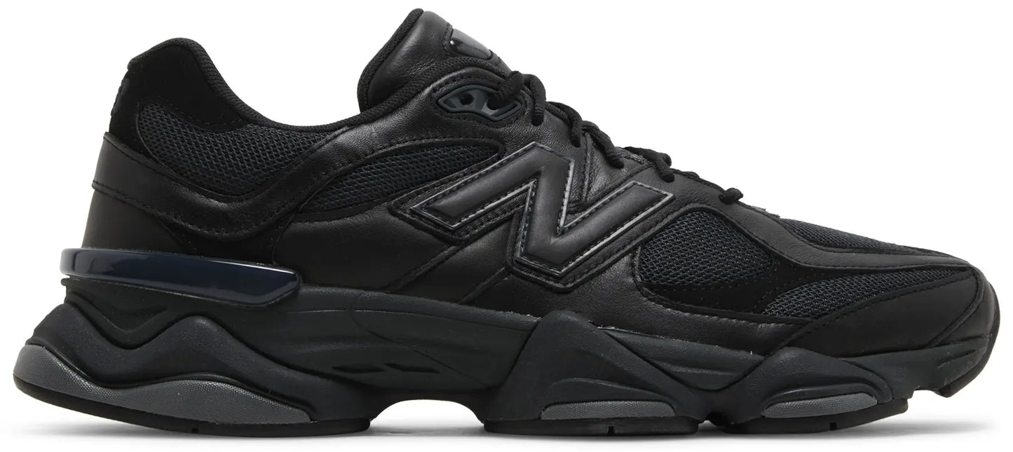 New Balance 9060 'Triple Black Leather'