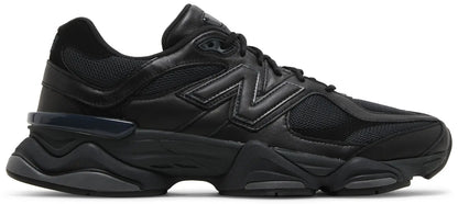 New Balance 9060 'Triple Black Leather'
