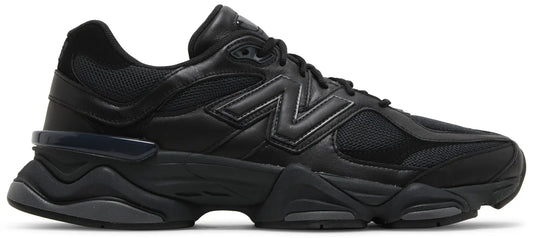 New Balance 9060 'Triple Black Leather'