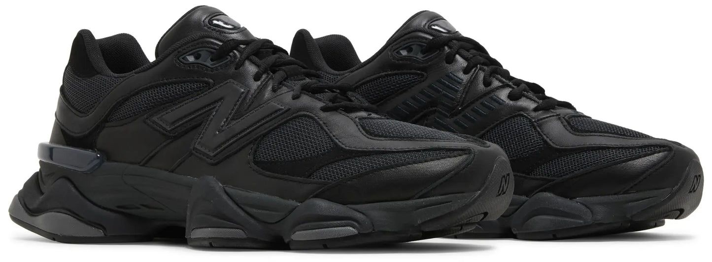 New Balance 9060 'Triple Black Leather'