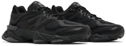 New Balance 9060 'Triple Black Leather'