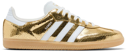 adidas Wmns Samba OG 'Cracked Metallic Pack - Gold'