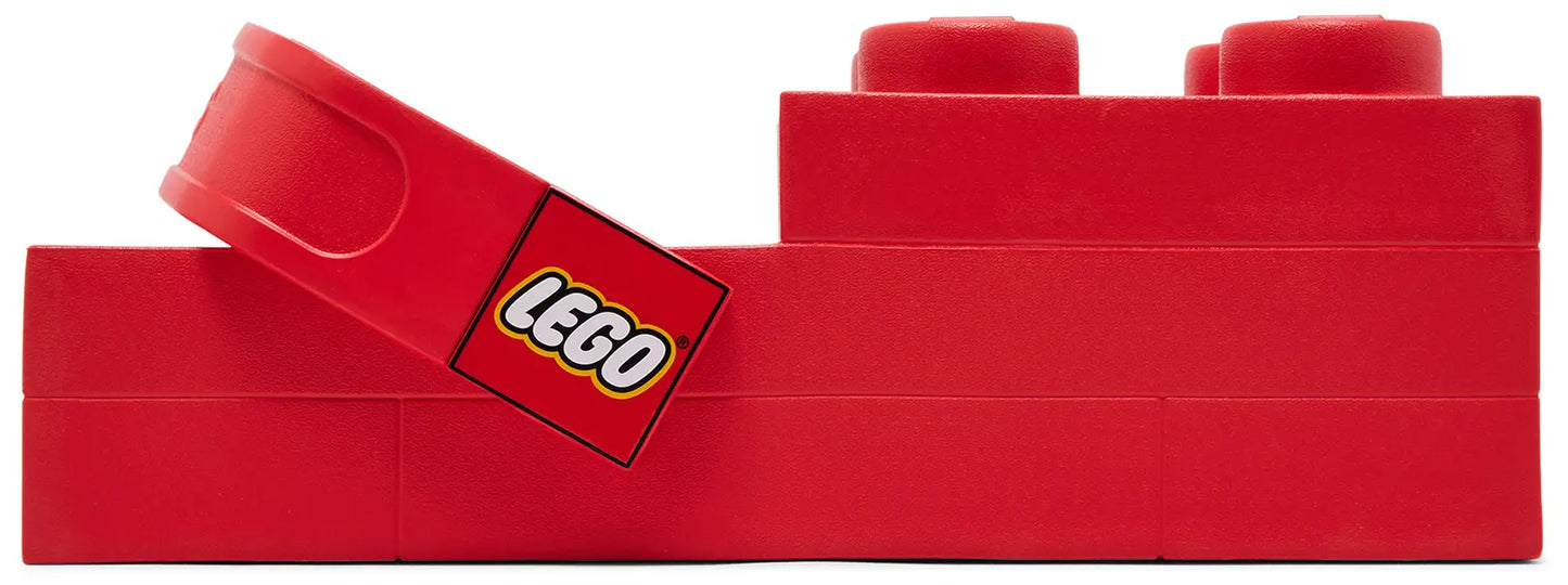 Lego x Crocs Brick Clog 'Bright Red'