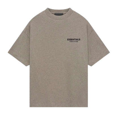 Fear of God Essentials Jersey Crewneck Tee Heather Grey