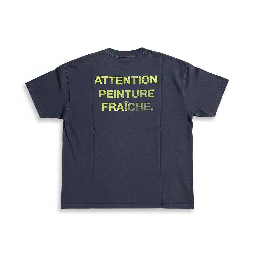 APF t-shirt bleu délavé