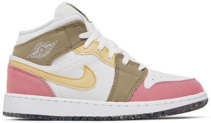 Air Jordan 1 Mid SE GS 'Pastel Grind'