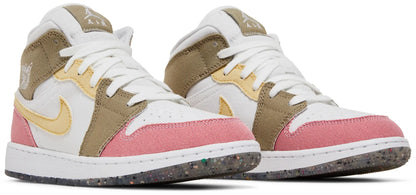 Air Jordan 1 Mid SE GS 'Pastel Grind'