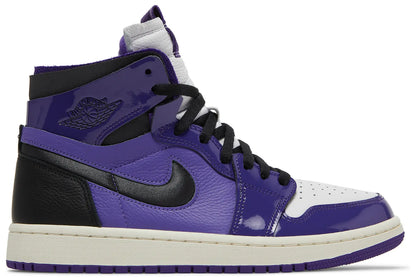 Wmns Air Jordan 1 Zoom Comfort 'Court Purple Patent'
