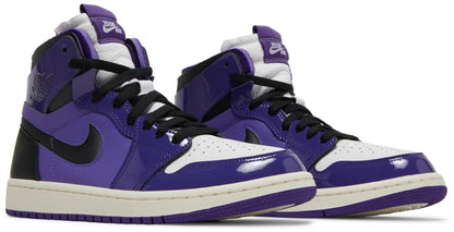 Wmns Air Jordan 1 Zoom Comfort 'Court Purple Patent'