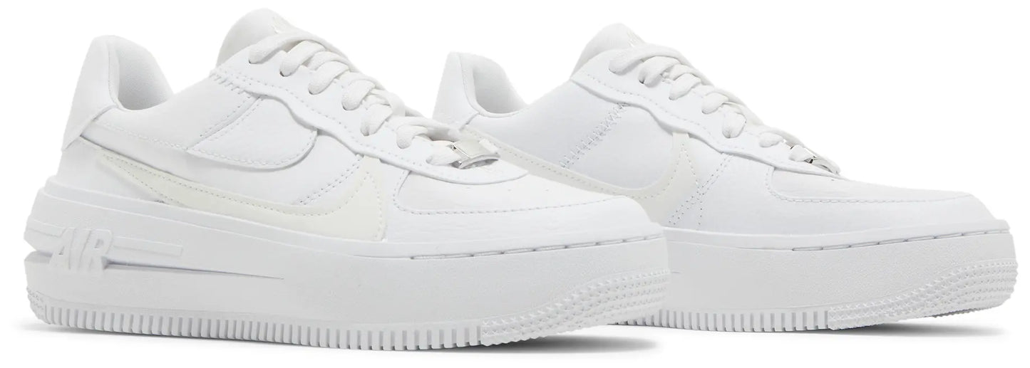 Nike Wmns Air Force 1 PLT.AF.ORM 'Triple White'