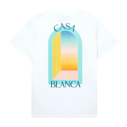 T-shirt Casablanca L'Arche Colorée White
