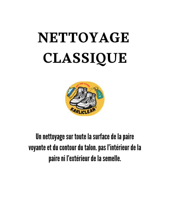 NETTOYAGE CLASSIQUE