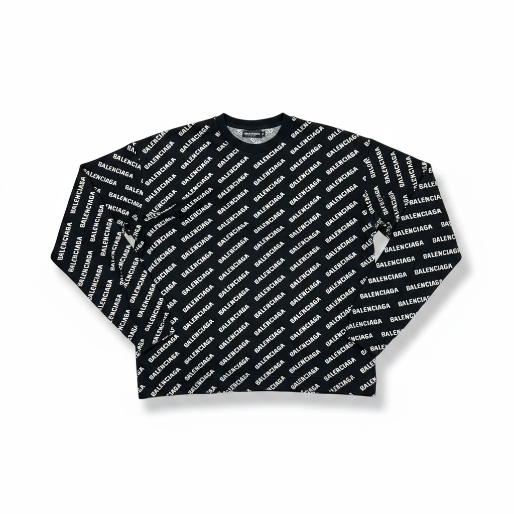 Balenciaga pull monogram