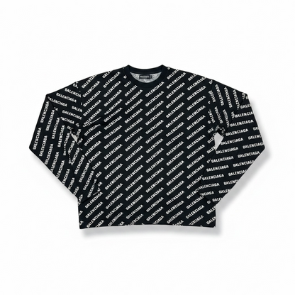 Balenciaga pull monogram
