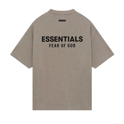 Fear of God Essentials Jersey Crewneck Tee Heather Grey