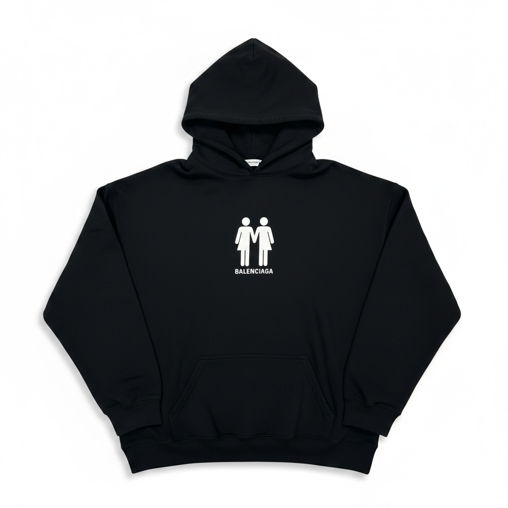 Balenciaga sweat noir