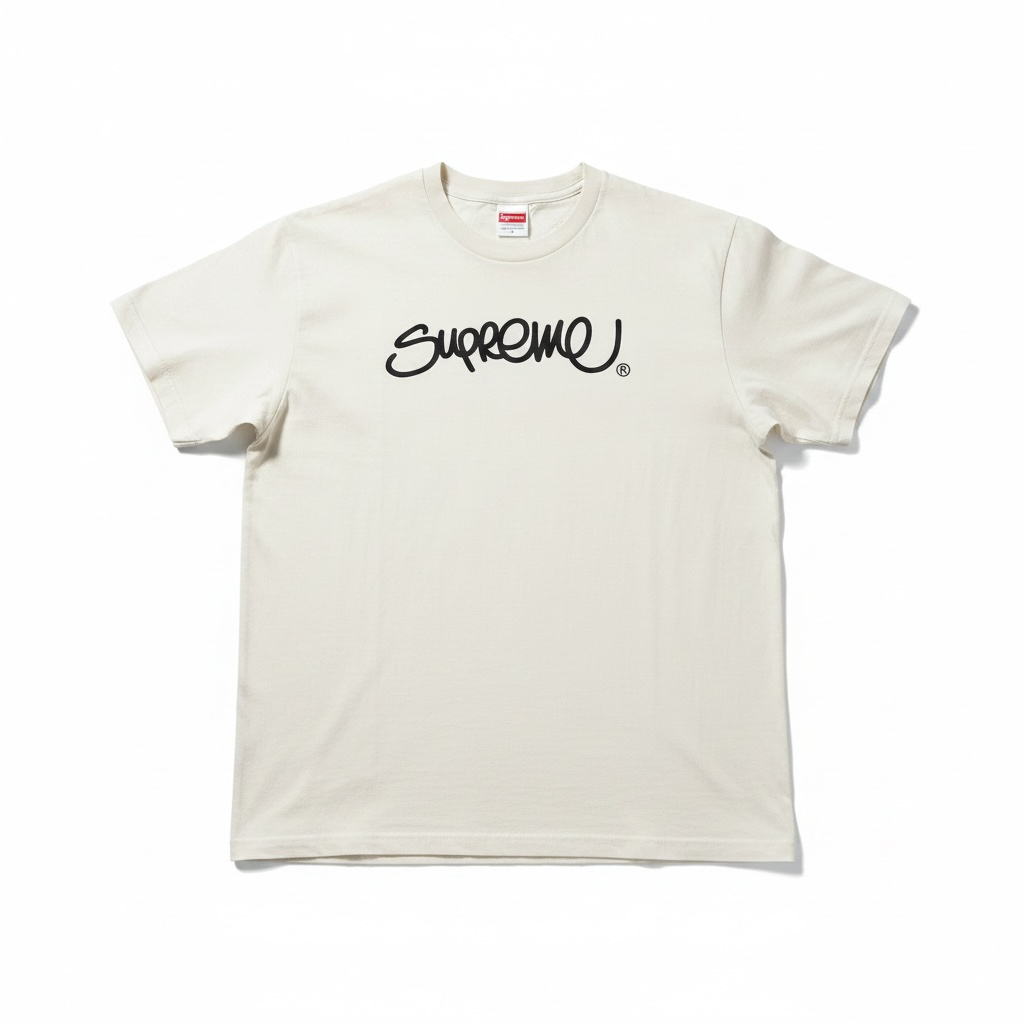 Supreme t-shirt blanc