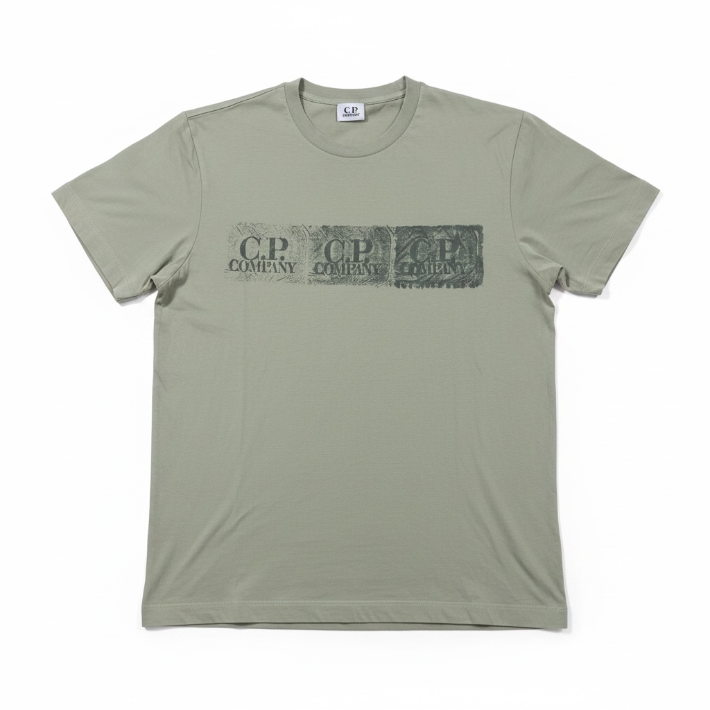 T-shirt vert d'eau CP Company