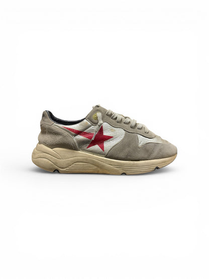 Golden goose running grise