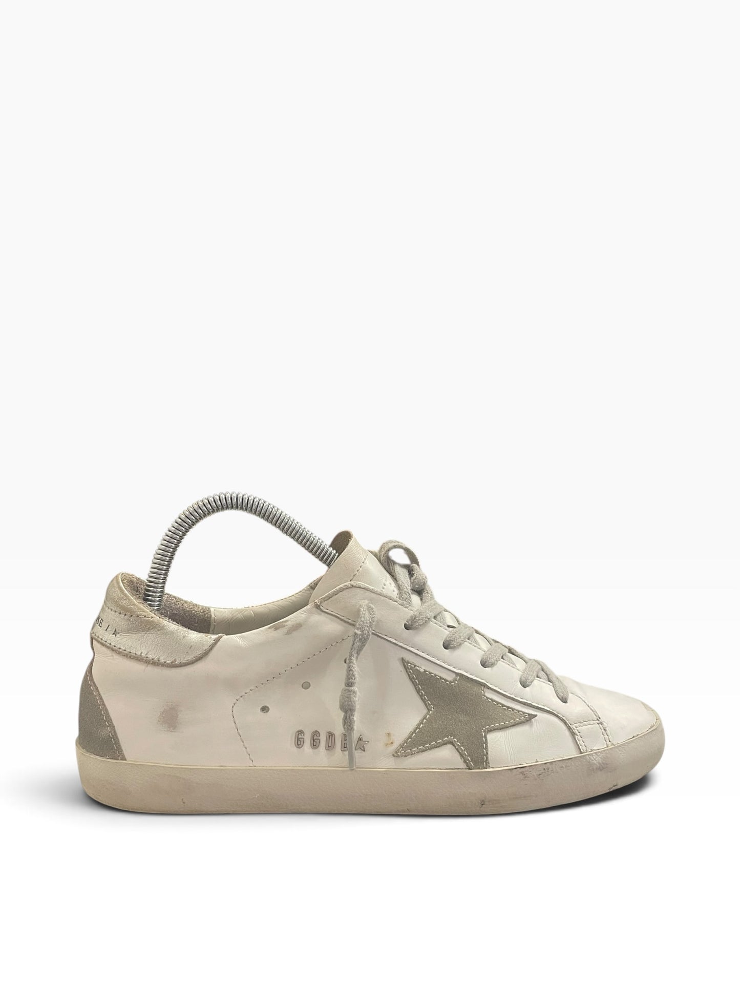 Golden Goose Superstar White Grey