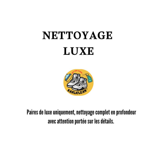 NETTOYAGE LUXE