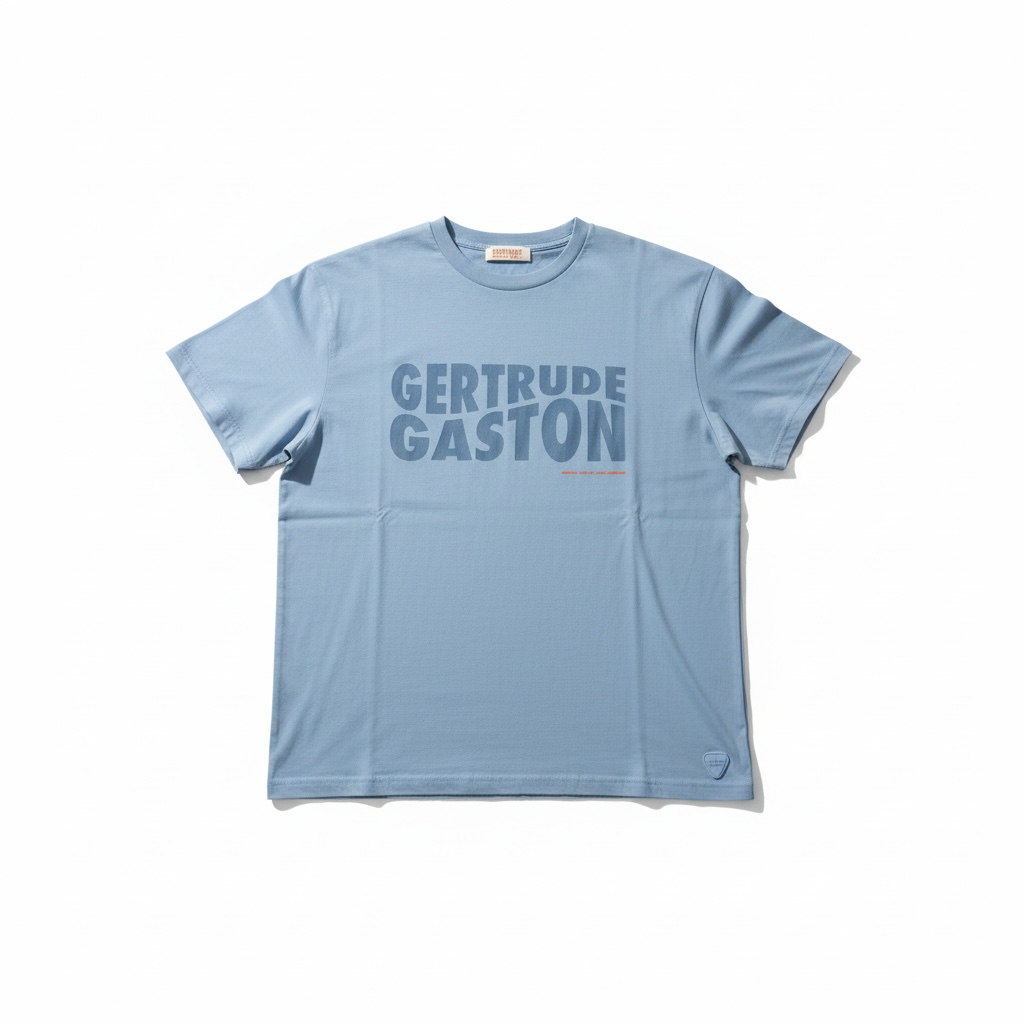 T-shirt Gertrude bleu