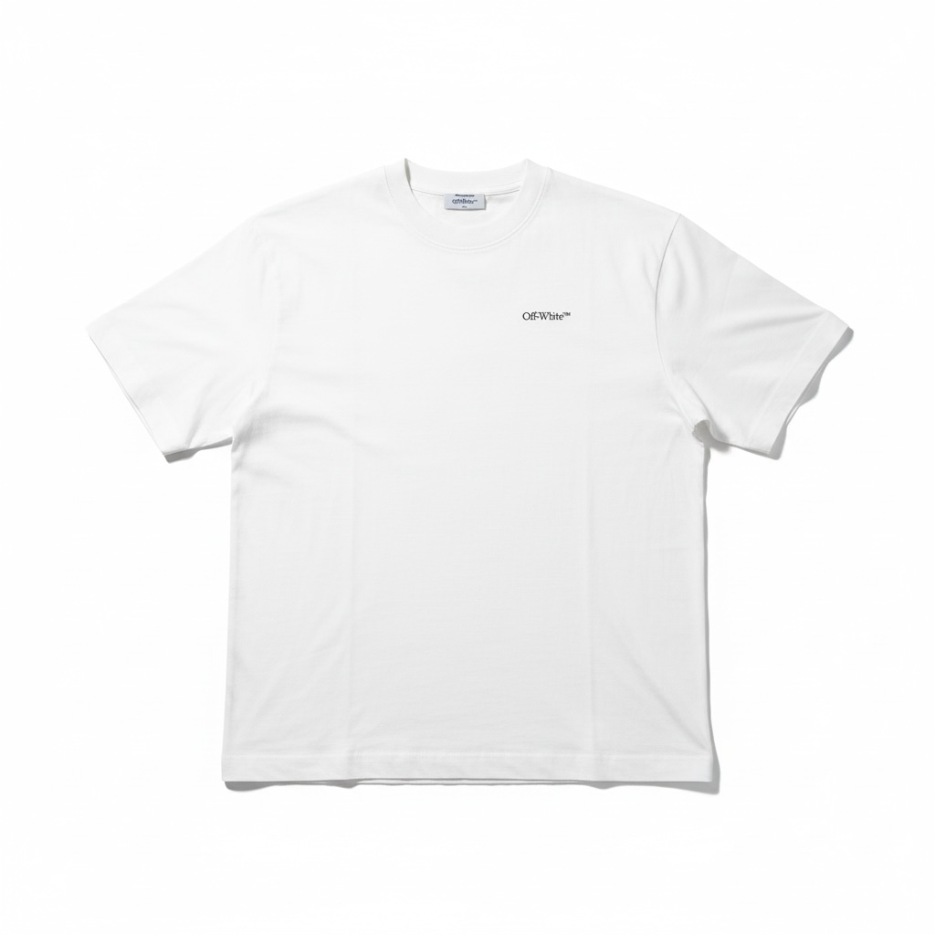 T-shirt Off-White White Logo Black