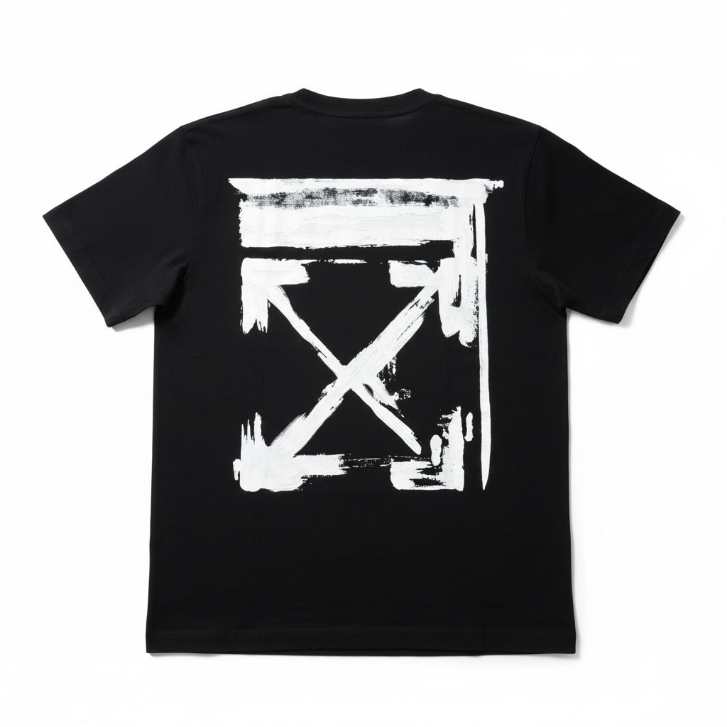 T-shirt Off-White Black Logo White