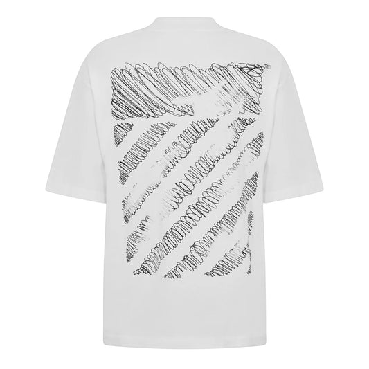 T-shirt Off-White White Logo Black
