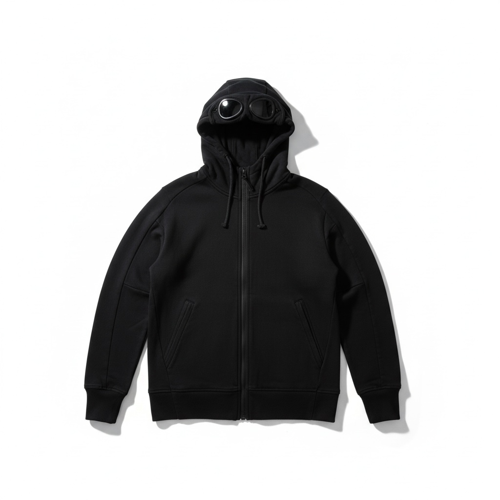 Gilet zip noir CP Company