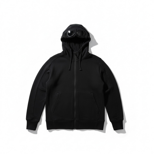 Gilet zip noir CP Company
