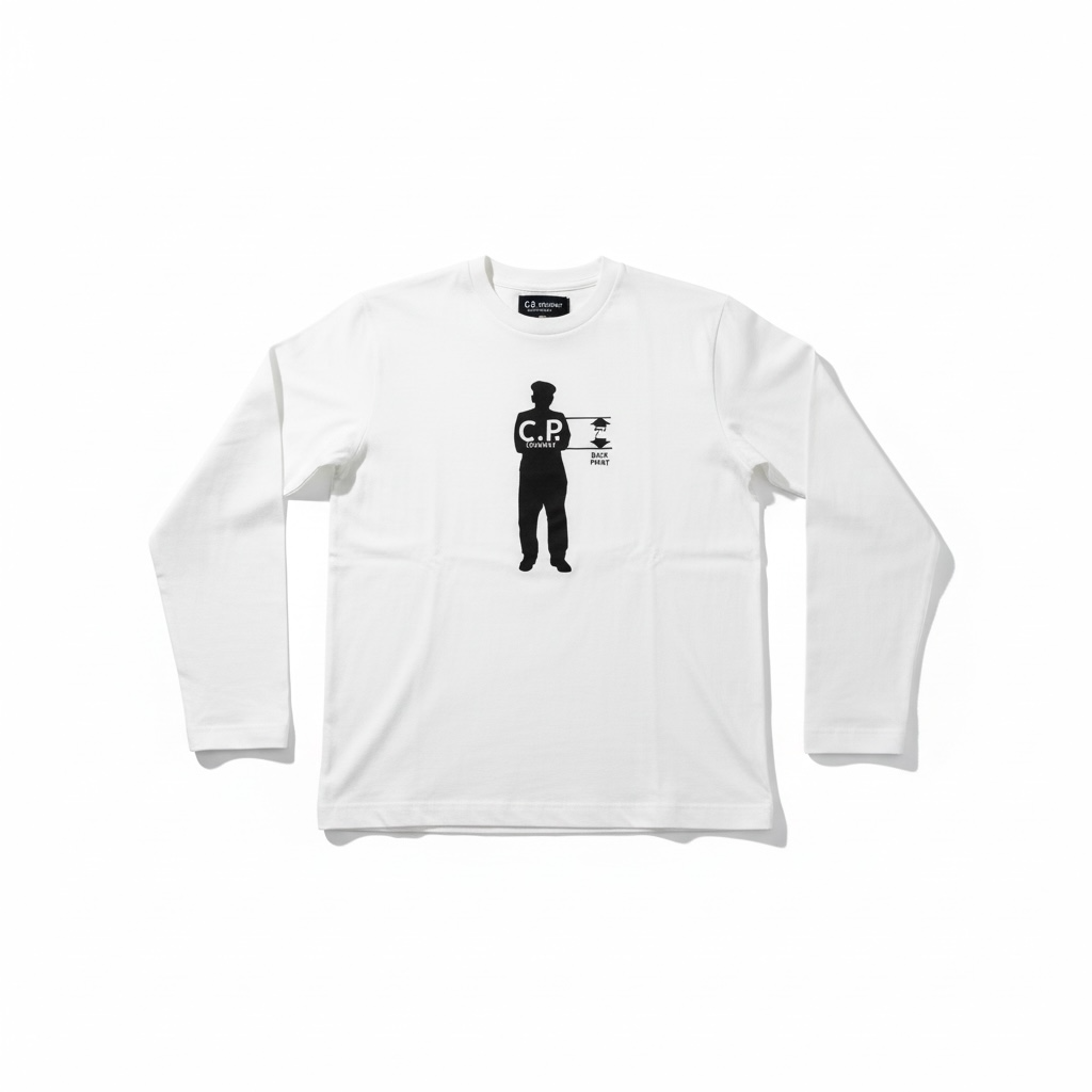 T-shirt blanc CP Company