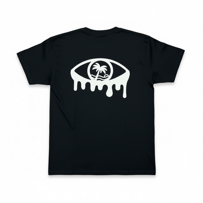 T-shirt noir oeil dans le dos Quartier Sud