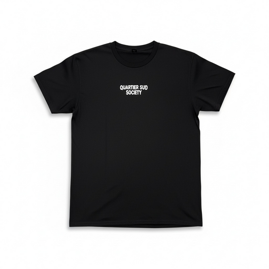 T-shirt noir oeil dans le dos Quartier Sud